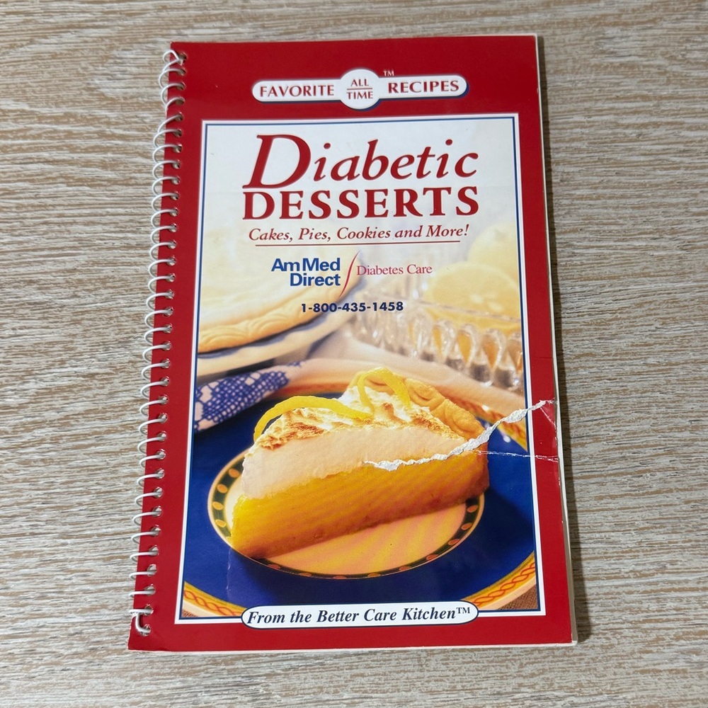 Diabetic Desserts Recipe Book